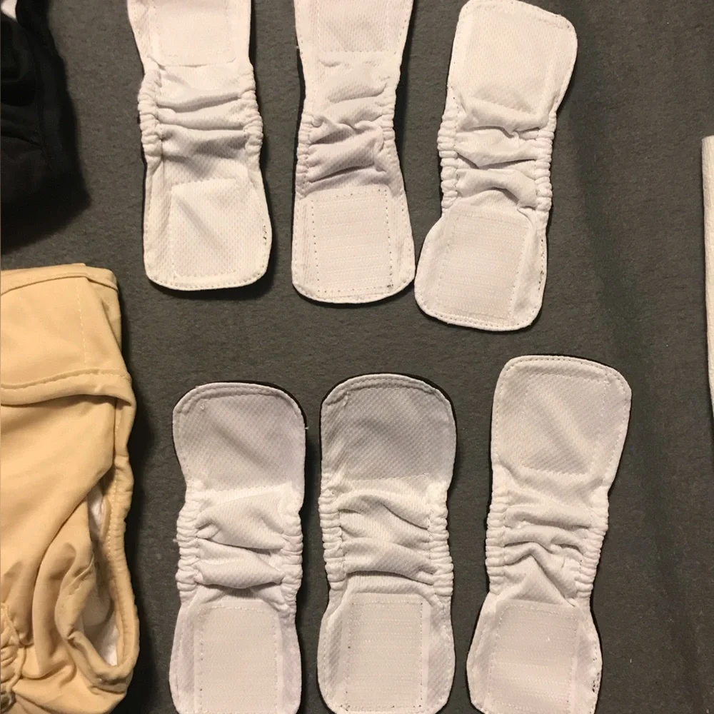 Dog Diapers - Black, Green, Gray, Yellow